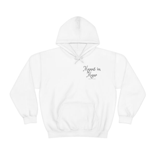 Manus in Mano Hoodie, Latin Phrases, Inspirational Quote, Urban Streetwear, Pop Culture, Mens Hoodie, Womens Hoodie, Urban Clothing - Image 4