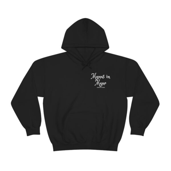Manus in Mano Hoodie, Latin Phrases, Inspirational Quote, Urban Streetwear, Pop Culture, Mens Hoodie, Womens Hoodie, Urban Clothing - Image 8