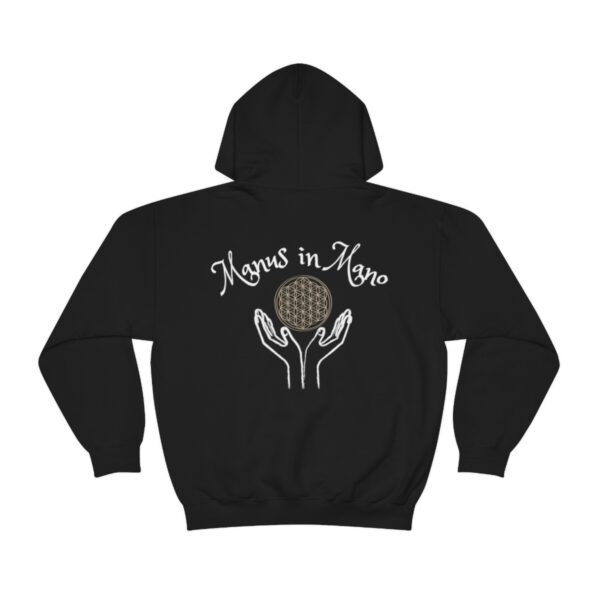 Manus in Mano Hoodie, Latin Phrases, Inspirational Quote, Urban Streetwear, Pop Culture, Mens Hoodie, Womens Hoodie, Urban Clothing - Image 9