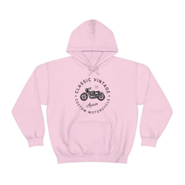 Classic Motorcycle Hoodie, Motorcycle Hooded Sweatshirt, Vintage Motorcycle Hoodie - Image 10