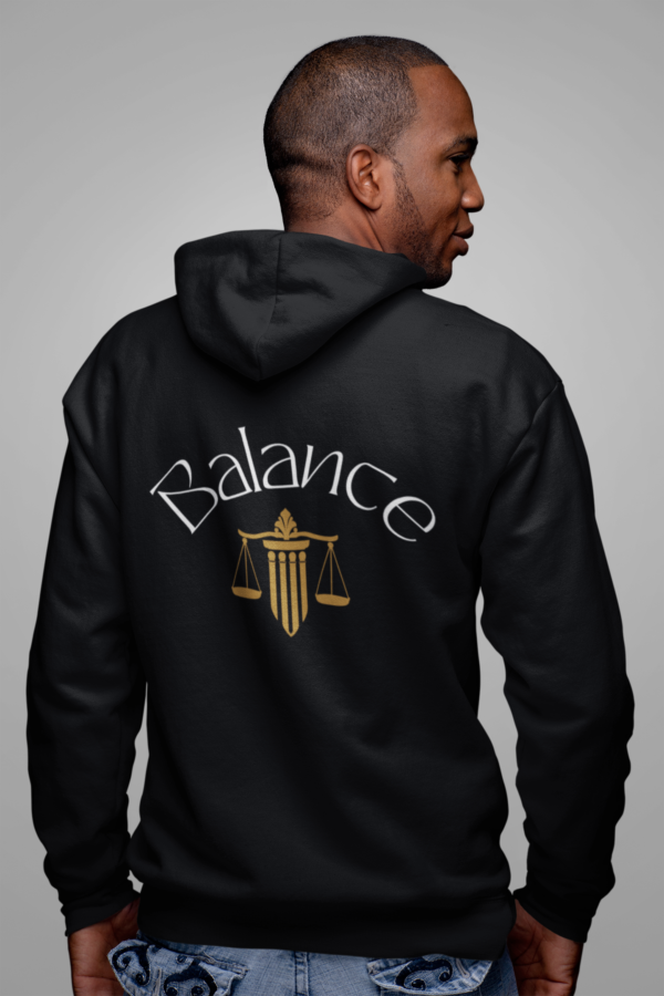 Balance Hoodie, Latin Phrases, Inspirational Quote, Urban streetwear, Pop Culture, Streetwear Hoodie, Mens Hoodie, Womens Hoodie - Image 5
