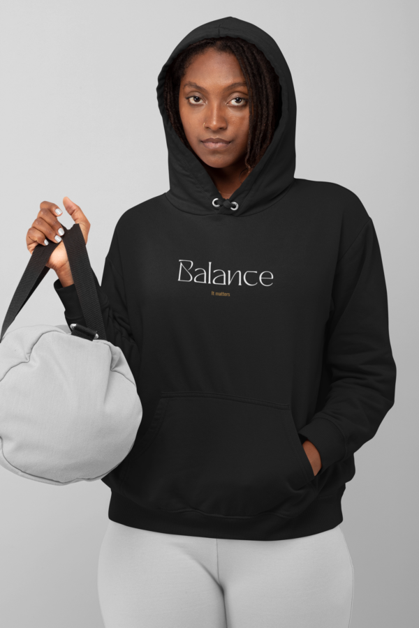 Balance Hoodie, Latin Phrases, Inspirational Quote, Urban streetwear, Pop Culture, Streetwear Hoodie, Mens Hoodie, Womens Hoodie - Image 6