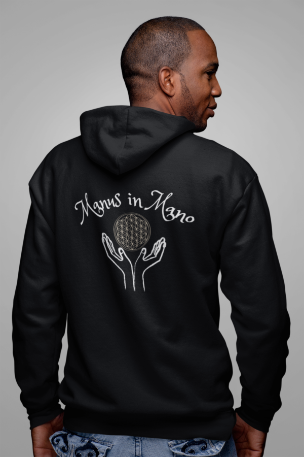 Manus in Mano Hoodie, Latin Phrases, Inspirational Quote, Urban Streetwear, Pop Culture, Mens Hoodie, Womens Hoodie, Urban Clothing - Image 10