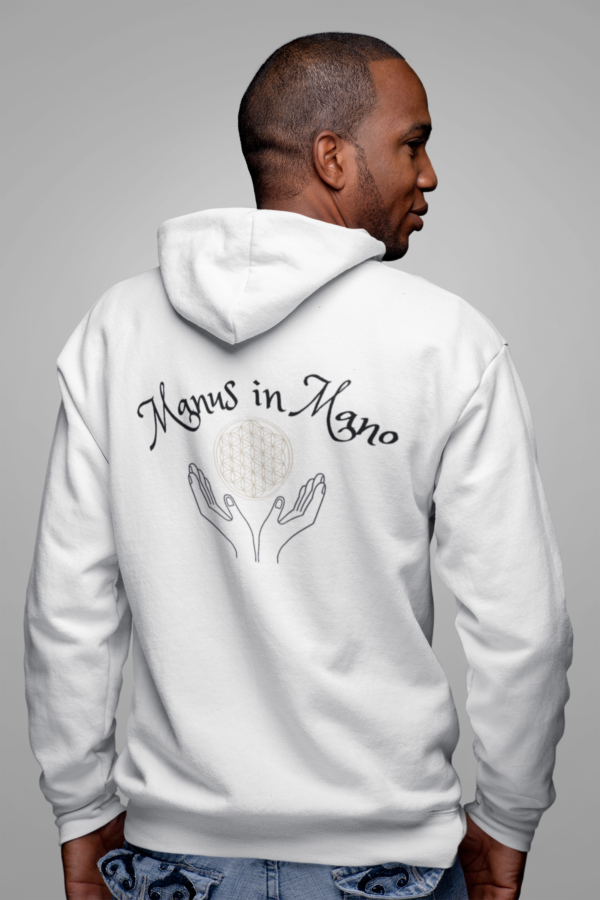 Manus in Mano Hoodie, Latin Phrases, Inspirational Quote, Urban Streetwear, Pop Culture, Mens Hoodie, Womens Hoodie, Urban Clothing - Image 7