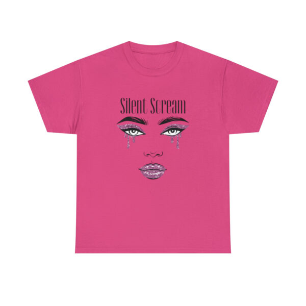 Silent Scream, Unique shirt design, Gift for her, Gift For Him, Quirky shirt, Minimalist Shirt, Mother's Day Gift - Image 10