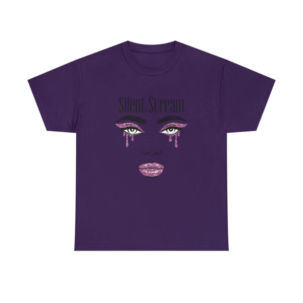 Silent Scream, Unique shirt design, Gift for her, Gift For Him, Quirky shirt, Minimalist Shirt, Mother's Day Gift - Image 8