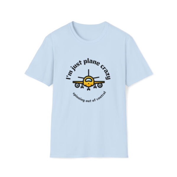 Humorous Aeroplane tshirt, Crazy As TShirt, Aeroplane Tee, gift for him, Pilot tshirt, Airplane Shirt, Flying Tee, Airport, air plane - Image 5