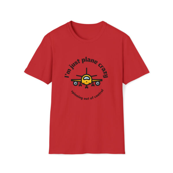 Humorous Aeroplane tshirt, Crazy As TShirt, Aeroplane Tee, gift for him, Pilot tshirt, Airplane Shirt, Flying Tee, Airport, air plane - Image 7