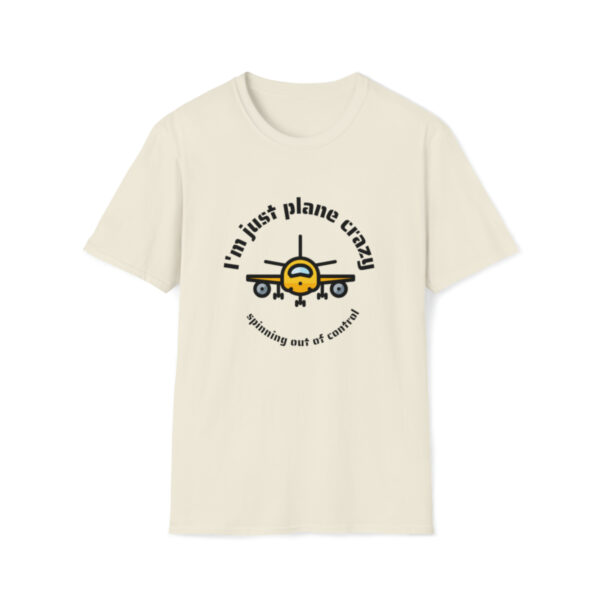 Humorous Aeroplane tshirt, Crazy As TShirt, Aeroplane Tee, gift for him, Pilot tshirt, Airplane Shirt, Flying Tee, Airport, air plane - Image 3
