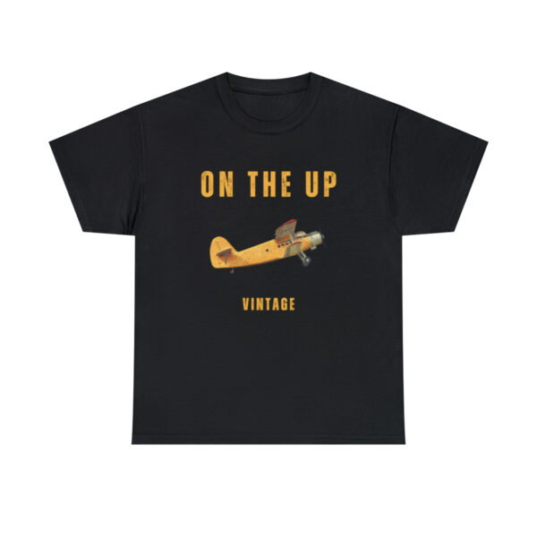 Aeroplane TShirt, Plane, Flying tshirt, Pilot Tee, On The Up, Airplane shirt, Flight tshirt, Vintage, Gift, Gift For Him - Image 6