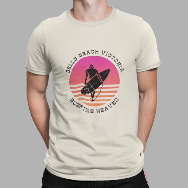 Bells Beach Surfing TShirt, Surf Tee, Summer Vibes T-shirt, Gift For Him, Gift For Her, Torquay Victoria - Image 2