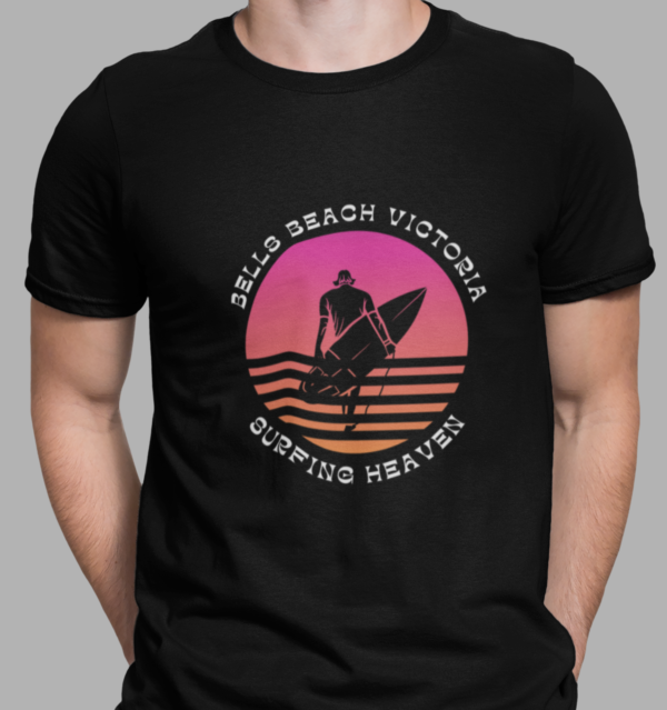 Bells Beach Surfing TShirt, Surf Tee, Summer Vibes T-shirt, Gift For Him, Gift For Her, Torquay Victoria