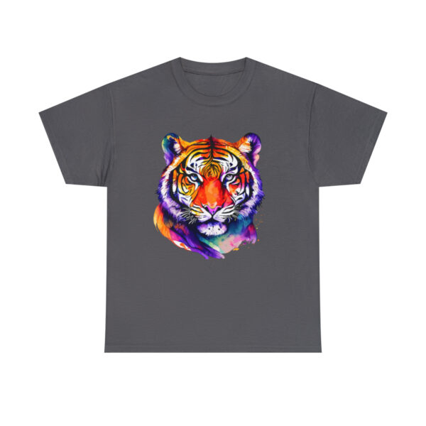 Animal Tiger Print Cotton TShirt, Big Cat Tee, Gift For Her, African Cat T-shirt, Tigress - Image 11