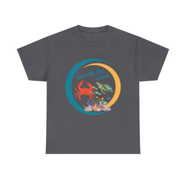 Beneath The Waves TShirt, Ocean Creatures Design, Summer Gift, Save The Planet, Beach Shirt, Gift For Her, Printed Tee, Save The Ocean - Image 9