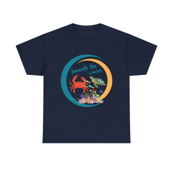 Beneath The Waves TShirt, Ocean Creatures Design, Summer Gift, Save The Planet, Beach Shirt, Gift For Her, Printed Tee, Save The Ocean - Image 10