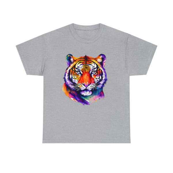 Animal Tiger Print Cotton TShirt, Big Cat Tee, Gift For Her, African Cat T-shirt, Tigress - Image 10