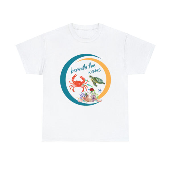 Beneath The Waves TShirt, Ocean Creatures Design, Summer Gift, Save The Planet, Beach Shirt, Gift For Her, Printed Tee, Save The Ocean - Image 11