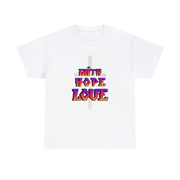 Faith Hope Love, The Cross Tshirt, Christian Shirt, Christianity Tee, Christian Inspirational, Gift For Her, Gift For Him, - Image 10