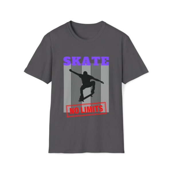 Skate T-Shirt, Skateboard Tee, Mens Tshirt, Softstyle Tee, Gift For Him, Gift For Her - Image 7