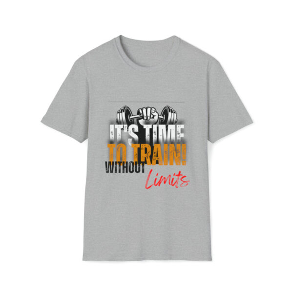 Gym T-Shirt, Train Without Limits Tee, Mens Tshirt, Weightlifting Shirt, Exercise Clothing, Fathers Day Gift, Softstyle Tee - Image 10