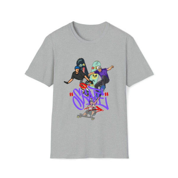 Skateboard or Skate TShirt, Skate T-Shirt, Skateboard Tee, Mens Tshirt, Softstyle Tee, Gift For Him, Gift For Her - Image 6