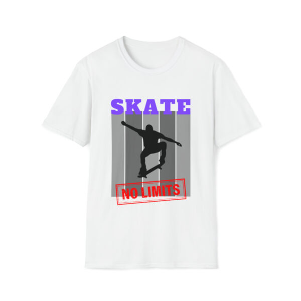 Skate T-Shirt, Skateboard Tee, Mens Tshirt, Softstyle Tee, Gift For Him, Gift For Her - Image 9