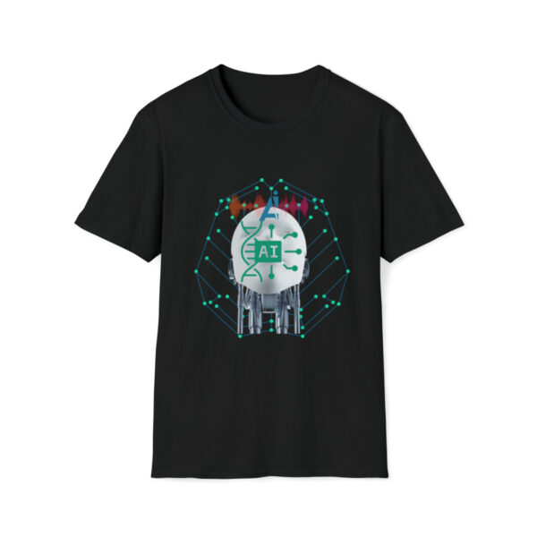 Artificial Intelligence, AI T-shirt, Printed Tee, Techno Tshirt Gift, Gift for him, Digital Images, Generated - Image 6