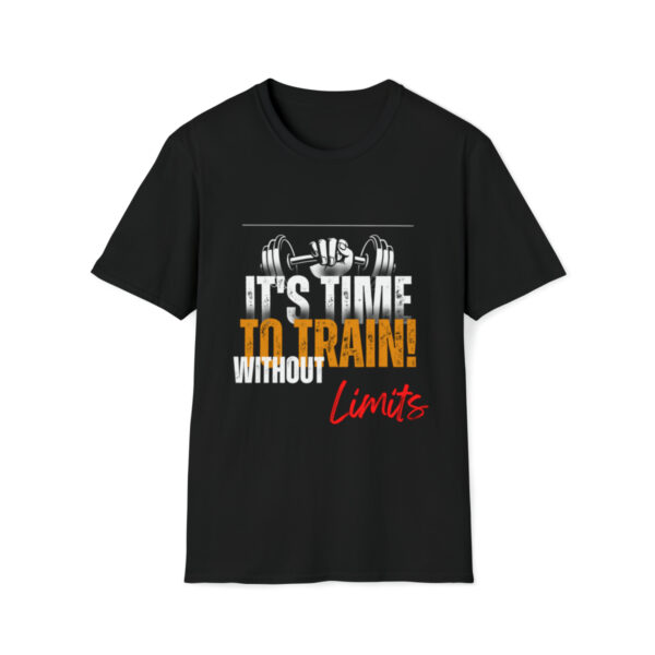 Gym T-Shirt, Train Without Limits Tee, Mens Tshirt, Weightlifting Shirt, Exercise Clothing, Fathers Day Gift, Softstyle Tee - Image 9