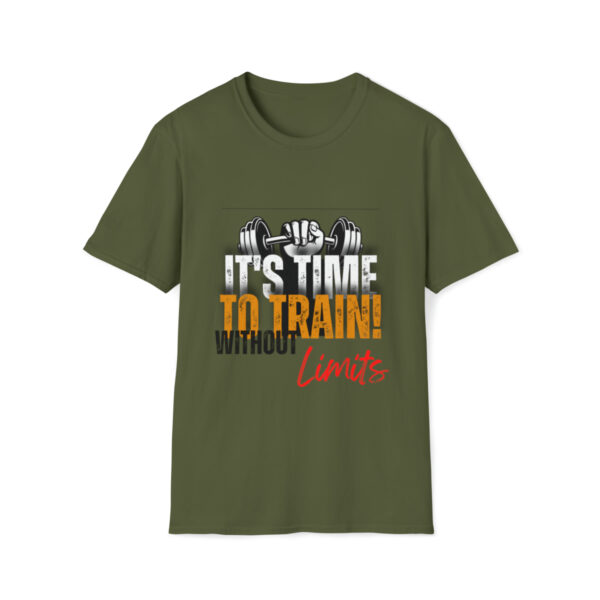 Gym T-Shirt, Train Without Limits Tee, Mens Tshirt, Weightlifting Shirt, Exercise Clothing, Fathers Day Gift, Softstyle Tee - Image 12