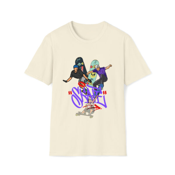 Skateboard or Skate TShirt, Skate T-Shirt, Skateboard Tee, Mens Tshirt, Softstyle Tee, Gift For Him, Gift For Her - Image 7