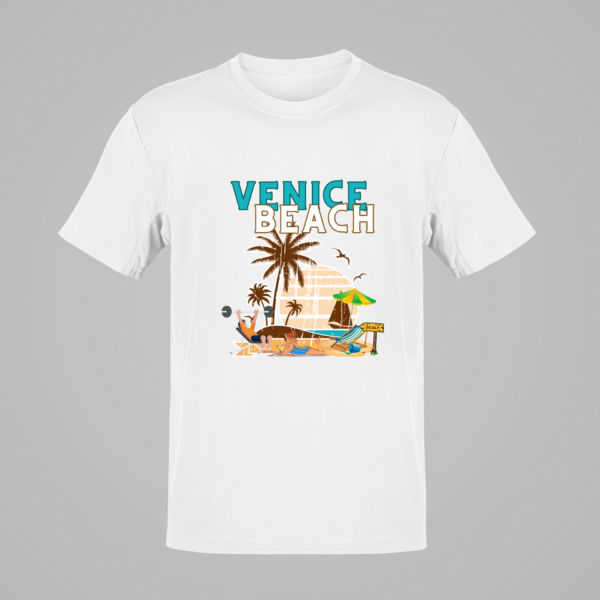 Venice Beach TShirt, Summer Vibes Tee, Beach T-shirt, California Shirt, Surfing - Image 2
