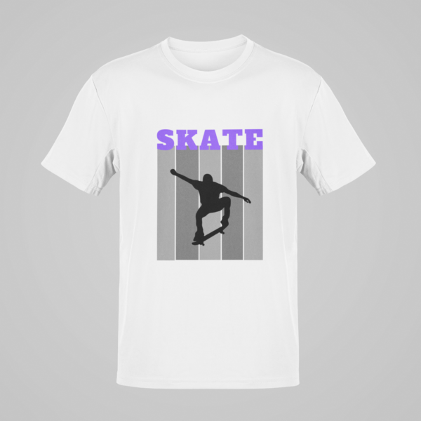 Skate T-Shirt, Skateboard Tee, Mens Tshirt, Softstyle Tee, Gift For Him, Gift For Her - Image 2
