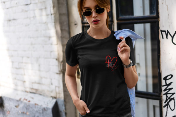 He Is Risen T-Shirt, The Cross Tshirt, Christian Shirt, Christianity Tee, Inspirational, Gift For Her, Gift For Him - Image 3