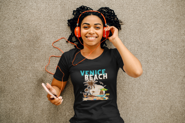 Venice Beach TShirt, Summer Vibes Tee, Beach T-shirt, California Shirt, Surfing - Image 4
