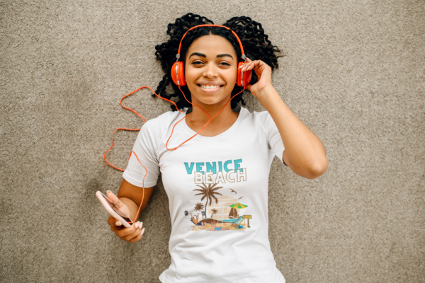 Venice Beach TShirt, Summer Vibes Tee, Beach T-shirt, California Shirt, Surfing - Image 3