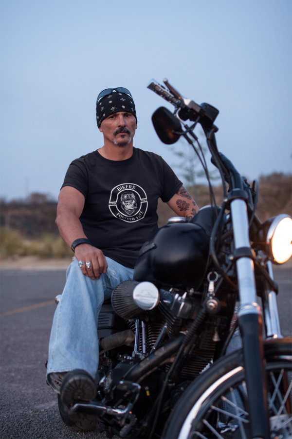 Hog Wild Motorcycle Tee, Motorbike Tshirt, Bike Gear, Biker Shirt - Image 4
