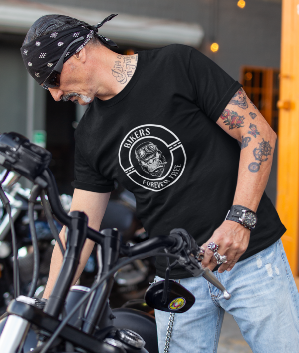 Hog Wild Motorcycle Tee, Motorbike Tshirt, Bike Gear, Biker Shirt