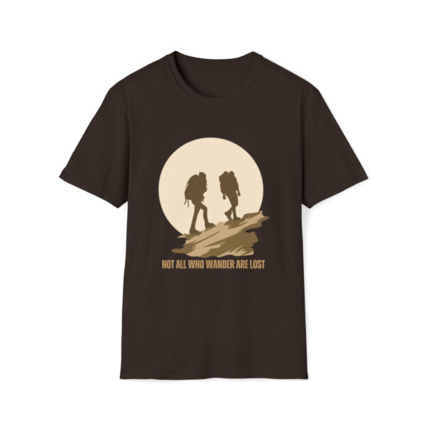 Not All Who Wander Are Lost Outdoors Tshirt, Hiking, Bushwalking Tee, Camping T-Shirt - Image 6