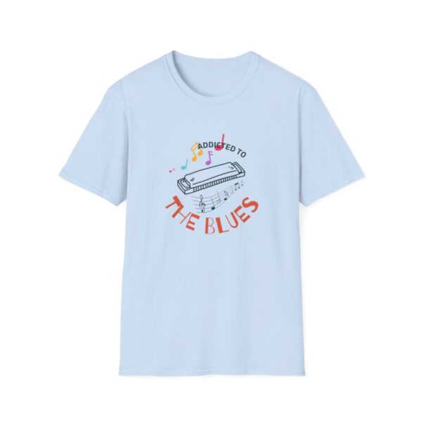 Harmonica Tee, Addicted To The Blues Shirt, Blues Band Tshirt, Mouth Organ T-shirt, Musician, Blues Music - Image 12