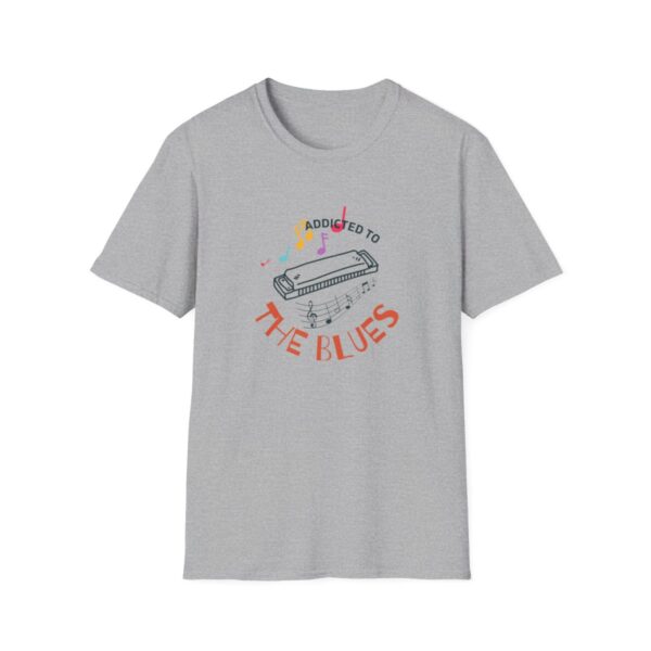 Harmonica Tee, Addicted To The Blues Shirt, Blues Band Tshirt, Mouth Organ T-shirt, Musician, Blues Music - Image 10