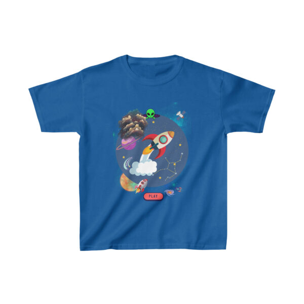 Kids Space Tshirt, Spaceship, Outerspace, Astronaut, Galaxy, Universe - Image 7