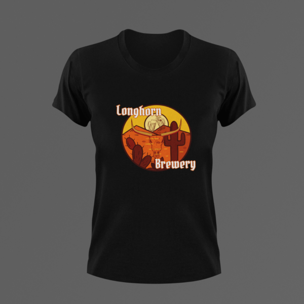 Longhorn Brewery TShirt, Beer Drinking Shirt, Octoberfest Tee, Gift For Him, Beer Lovers, Funny Craft Beers, Lager Drinker - Image 2