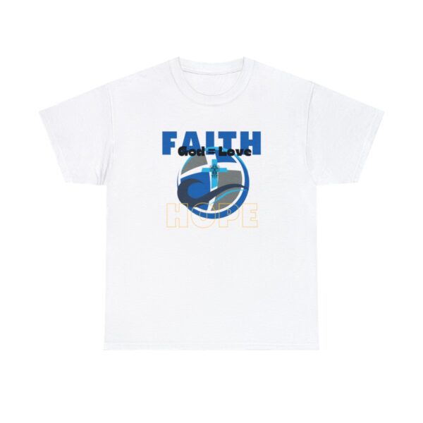 Faith God = Love, The Cross Tshirt, Christian Shirt, Christianity Tee, Christian Inspirational, Gift For Her, Gift For Him, Jesus Christ - Image 7