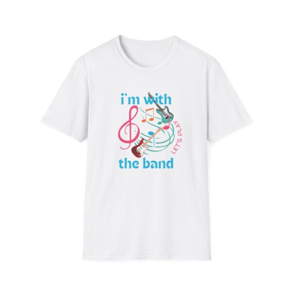 Guitar Tshirt, I'm With The Band Shirt, Guitar Tee, Electric T-shirt, Gift For Him, Gift For Her, Music T-shirt, Musician Shirt - Image 8
