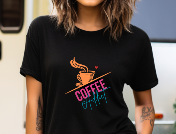Coffee Shirt, Coffee TShirt, Caffeine Tee, Gift For Him, Coffee Addict, Coffee Lover, Coffee Time