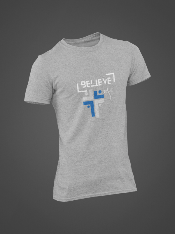 Believe Jesus, The Cross Tshirt, Christian Shirt, Christianity Tee, Christian Inspirational, Gift For Her, Gift For Him, Jesus Christ - Image 4