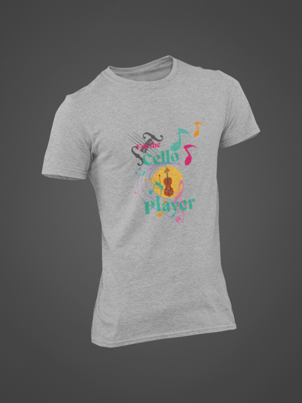 I'm The Cello Player Tshirt, Classical Shirt, Cello Tee, Strings T-shirt, Gift For Him, Gift For Her, Music T-shirt, Musician Shirt - Image 3