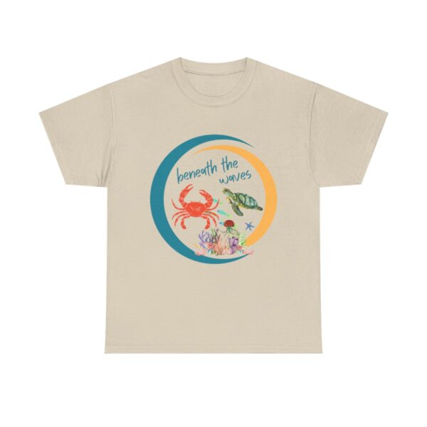 Beneath The Waves TShirt, Ocean Creatures Design, Summer Gift, Save The Planet, Save The Ocean - Image 5