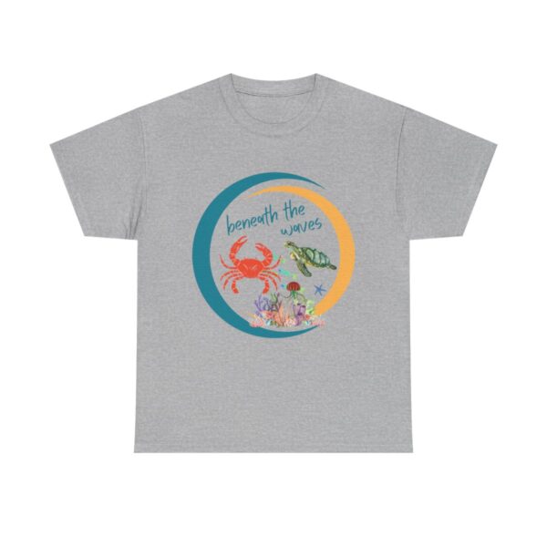 Beneath The Waves TShirt, Ocean Creatures Design, Summer Gift, Save The Planet, Save The Ocean - Image 6