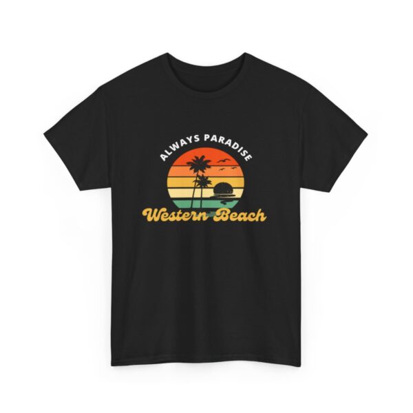 Beach Tshirt, Western Beach T-shirt, Surfing Tee, Summer Vibes, Unisex Heavy Cotton Tshirt - Image 2